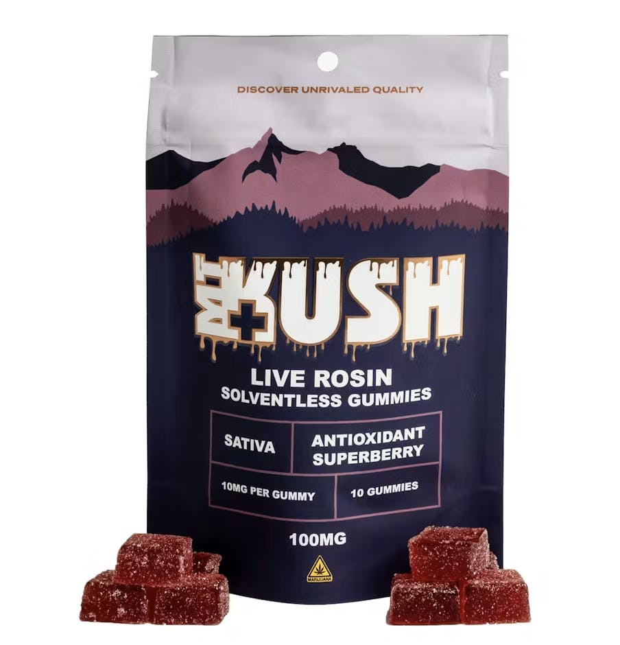 Live Rosin Gummies Superberry Sativa