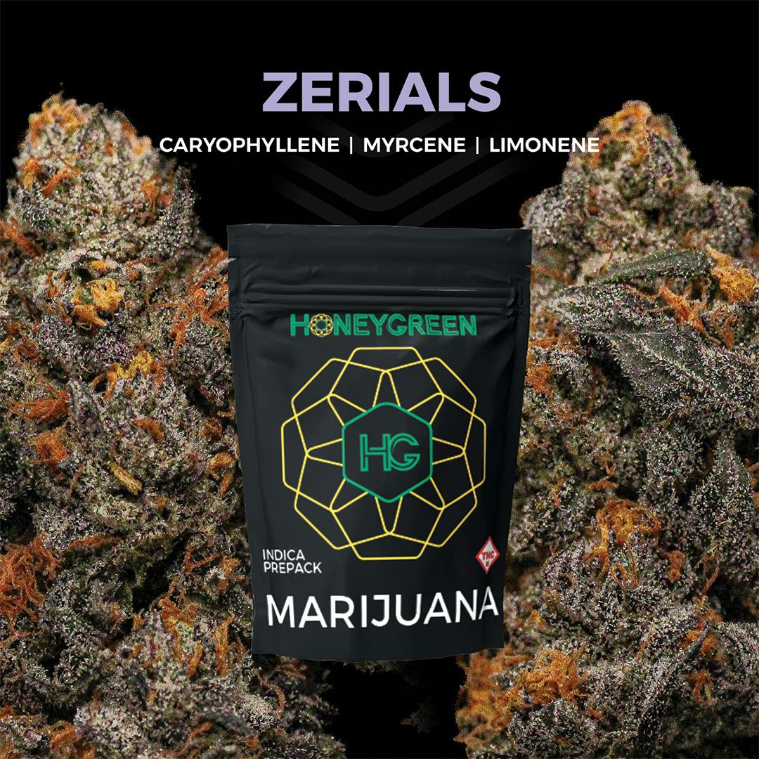 Zerials at Greenlight Dispensary Columbia