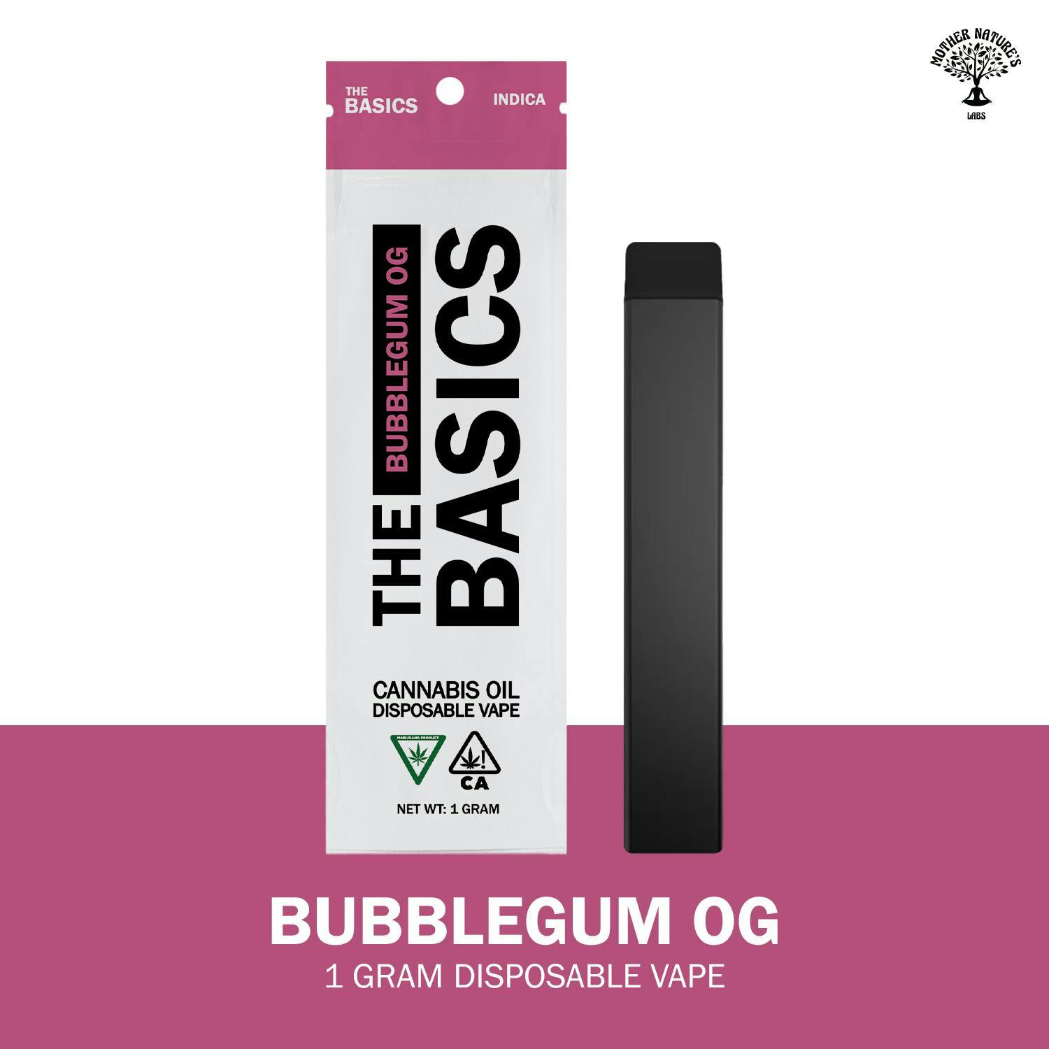 The Basics | Bubblegum OG | 1G Disposable