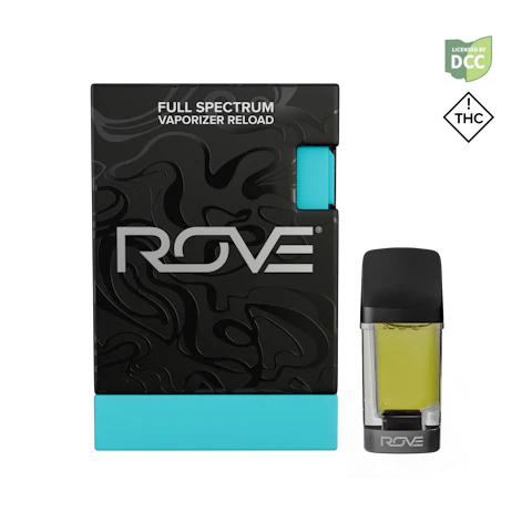 Rove Watermelon Burst · Melted Diamond Live Resin Vaporizer · 1.0g (Reload), Cartridges