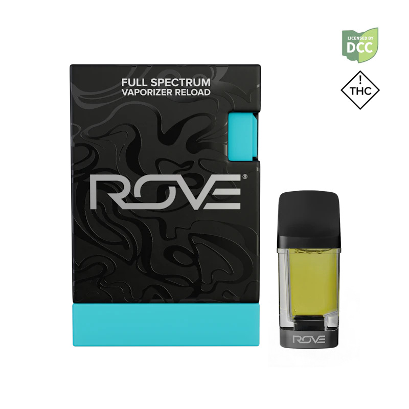 Rove Watermelon Burst · Melted Diamond Live Resin Vaporizer · 1.0g (Reload), Cartridges