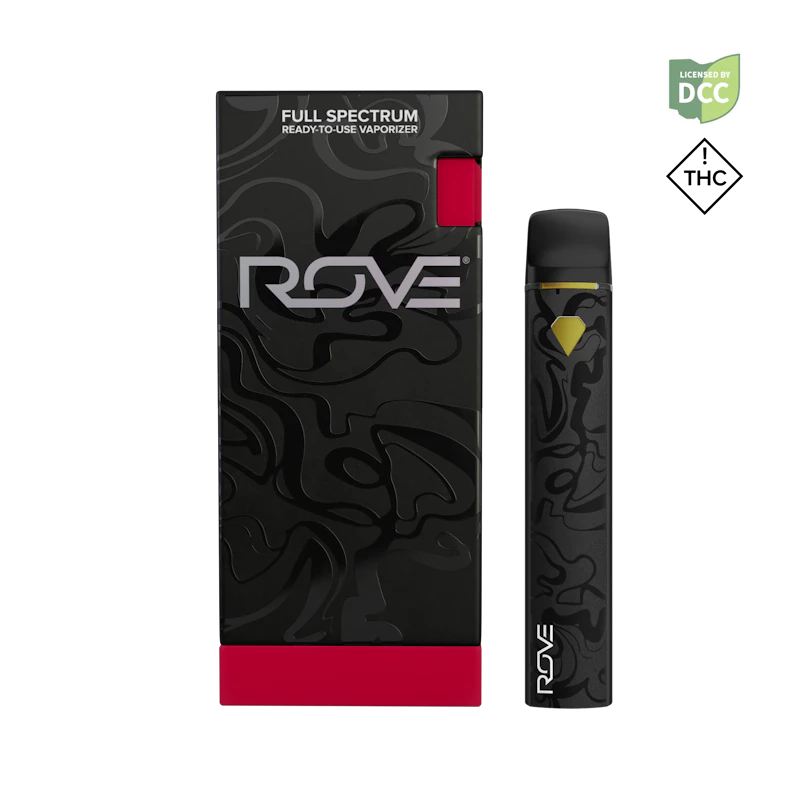 Rove Cherry Gelato · Melted Diamond Live Resin Vaporizer · 1.0g (Ready-To-Use)OH, Cartridges