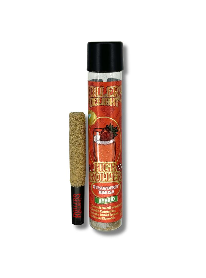 High Roller | Blue Curacao | Infused Preroll | 1g | Hybrid