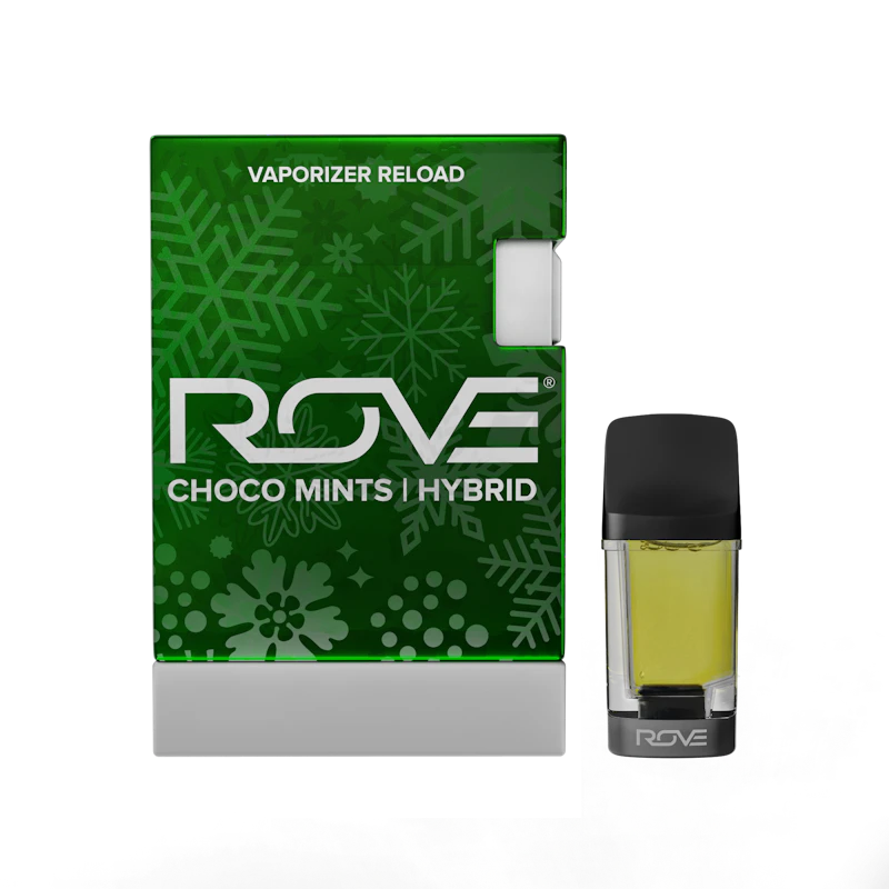 Rove Choco Mints · Melted Diamond Live Resin Vaporizer · 1.0g (Reload), Cartridges