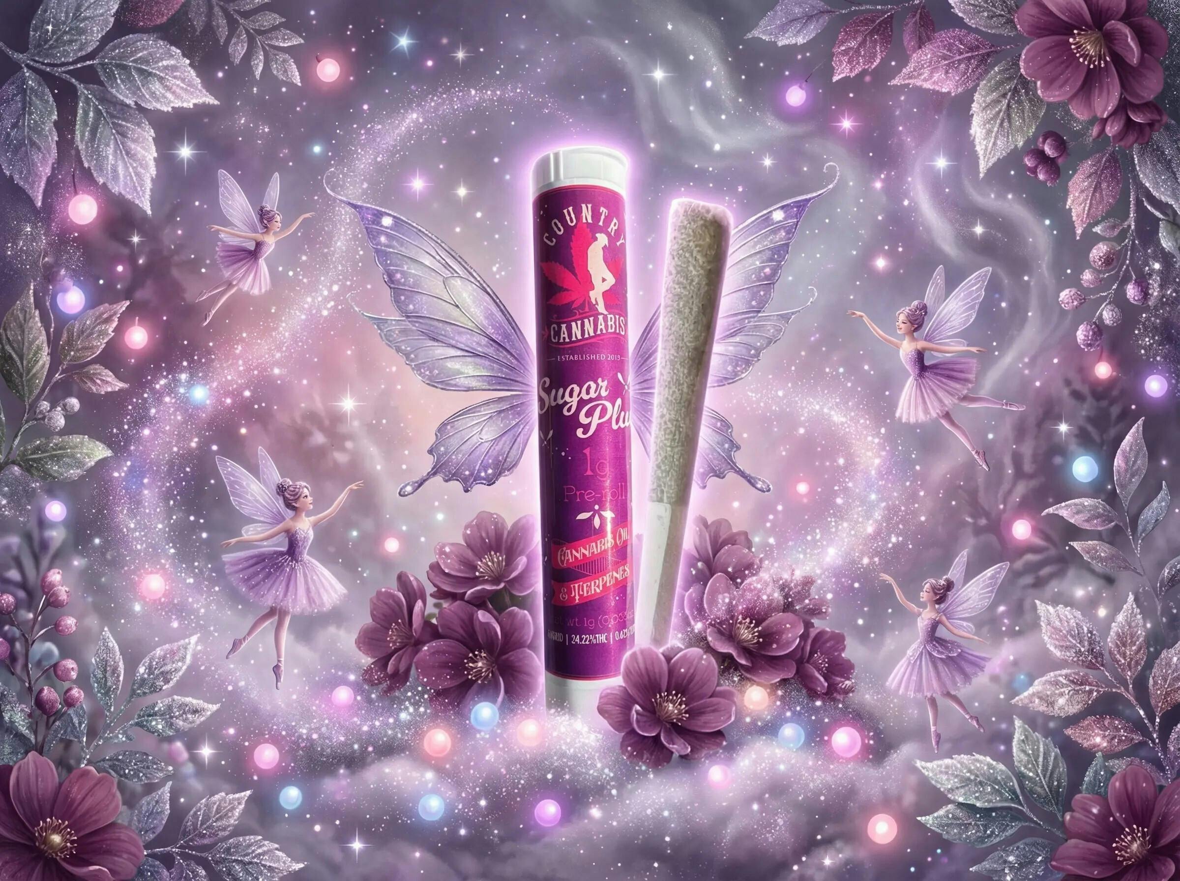 Sugar Plum | Infused Preroll | 1G by Country Cannabis