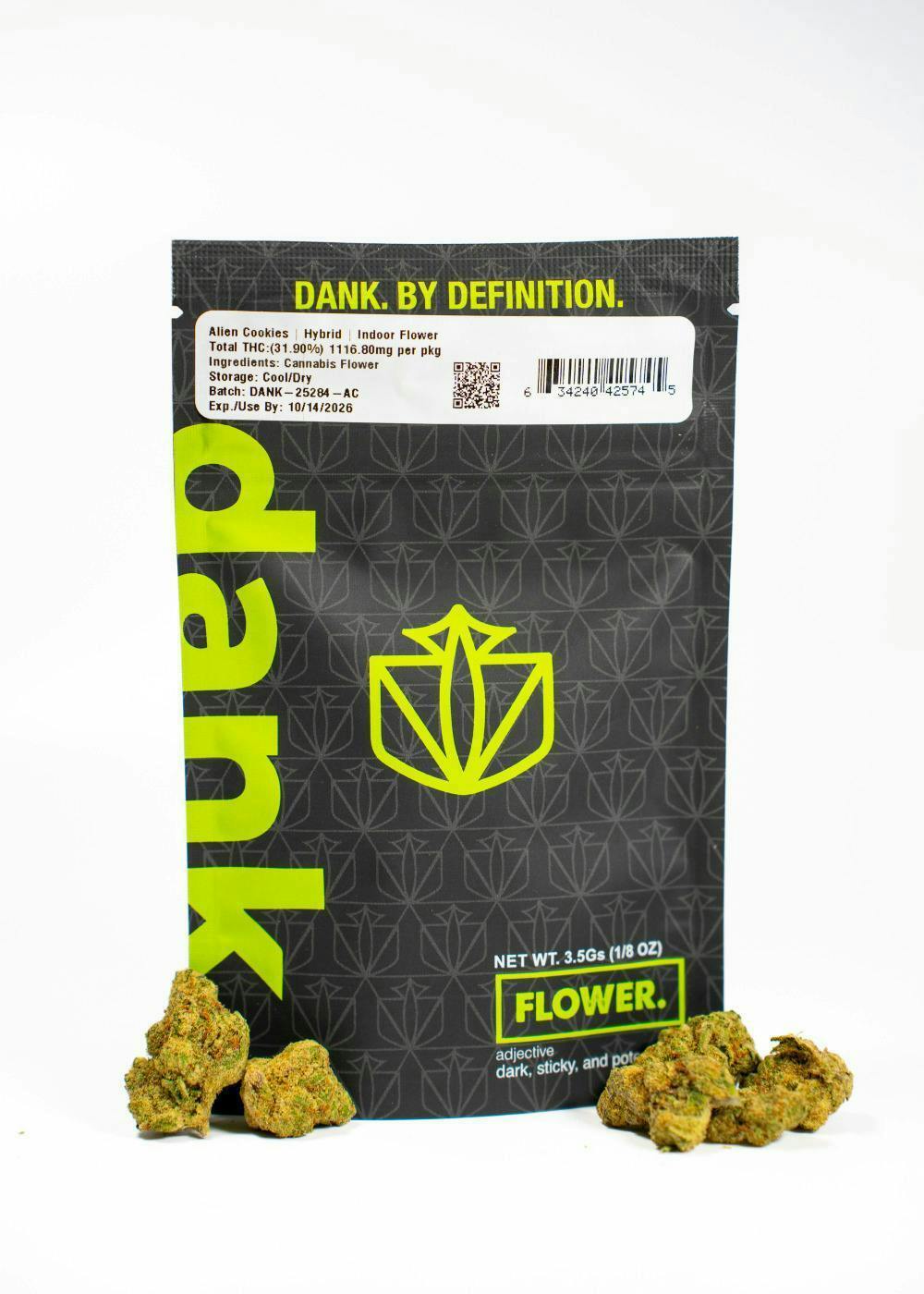 Alien Cookies | Big Buds | 3.5g by Dank By Definition