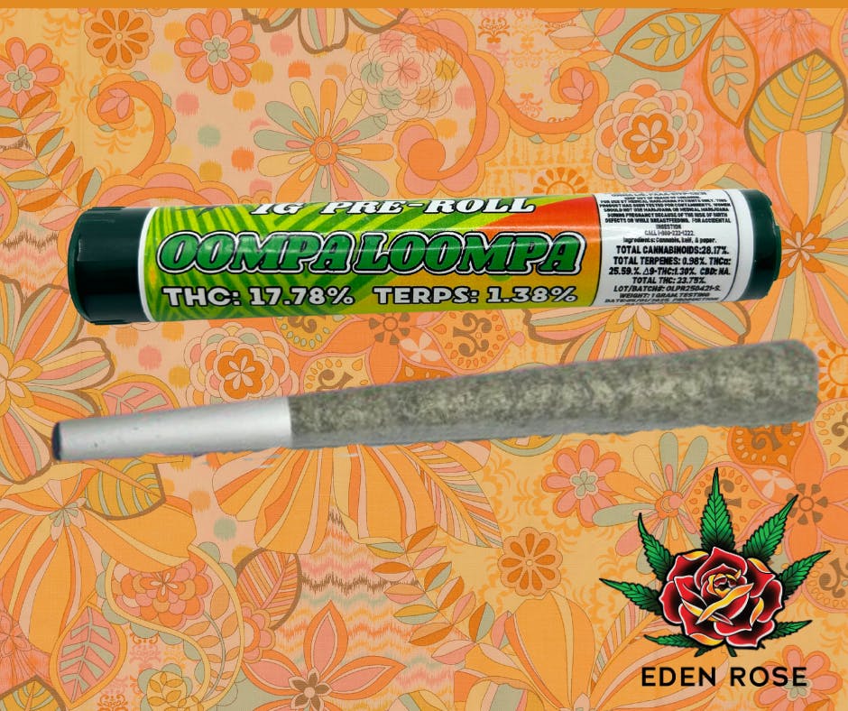 1G Preroll - Oompa Loompa (Sativa)