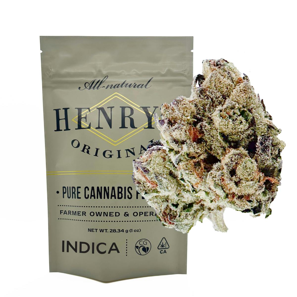 Pouch Flower- Black Magic - Henry's Original