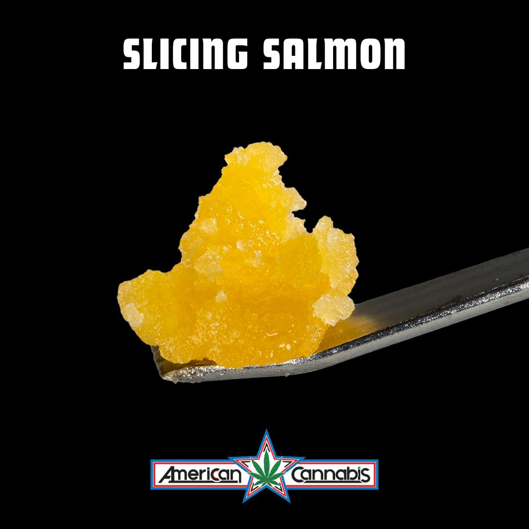 ACC Slicing Salmon Wax 1g (Hybrid) at American Cannabis Company