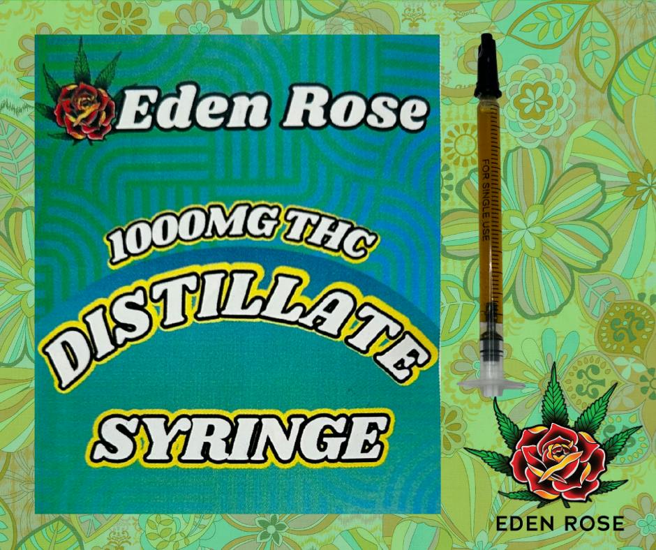 1000MG Distillate Syringe