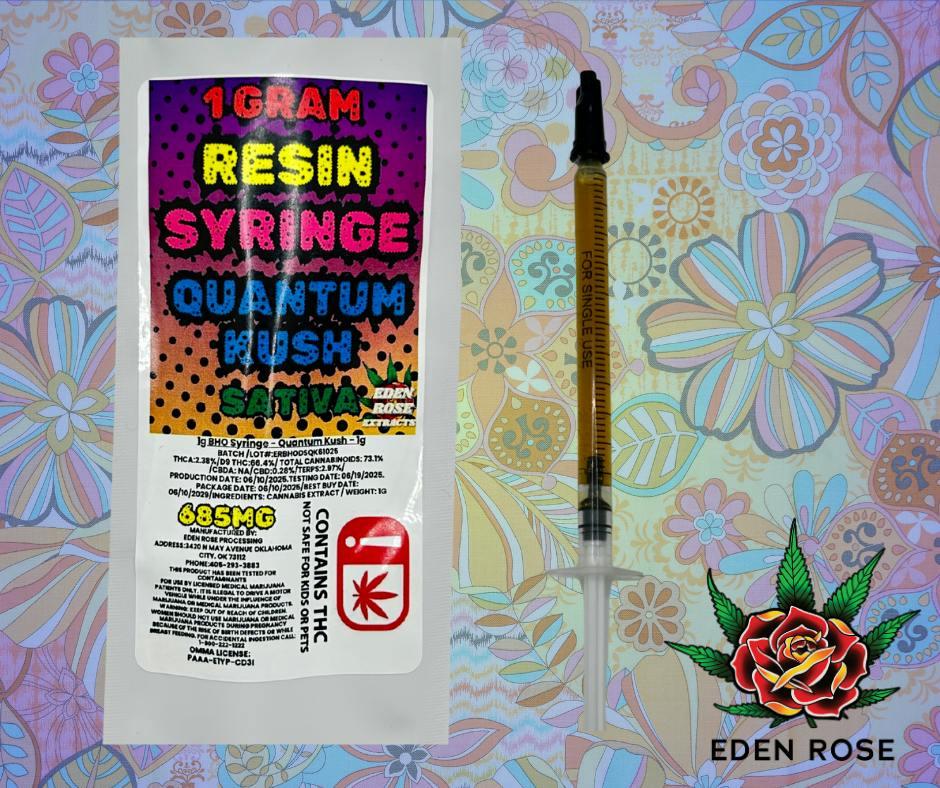 685G Live Resin Syringe - Quantum Kush (Sativa)