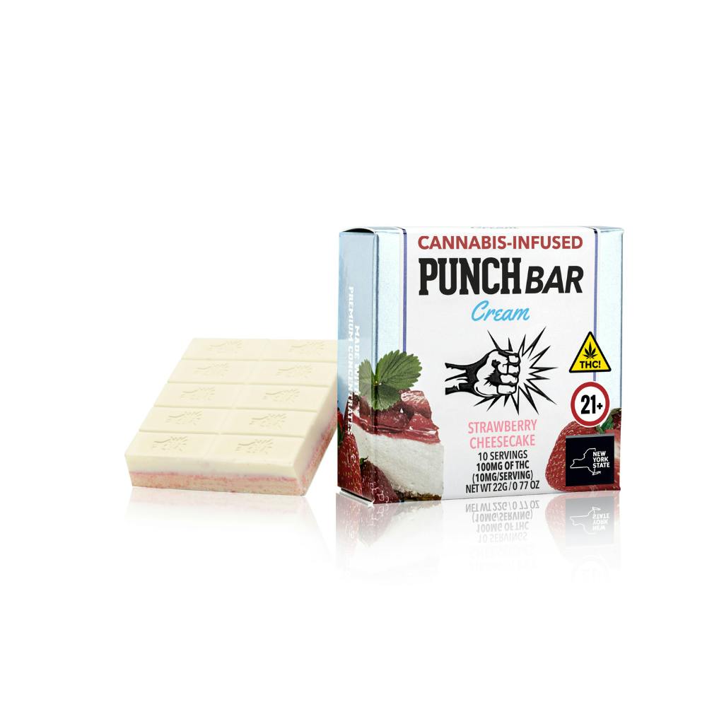 Strawberry Cheesecake White Chocolate PunchBar