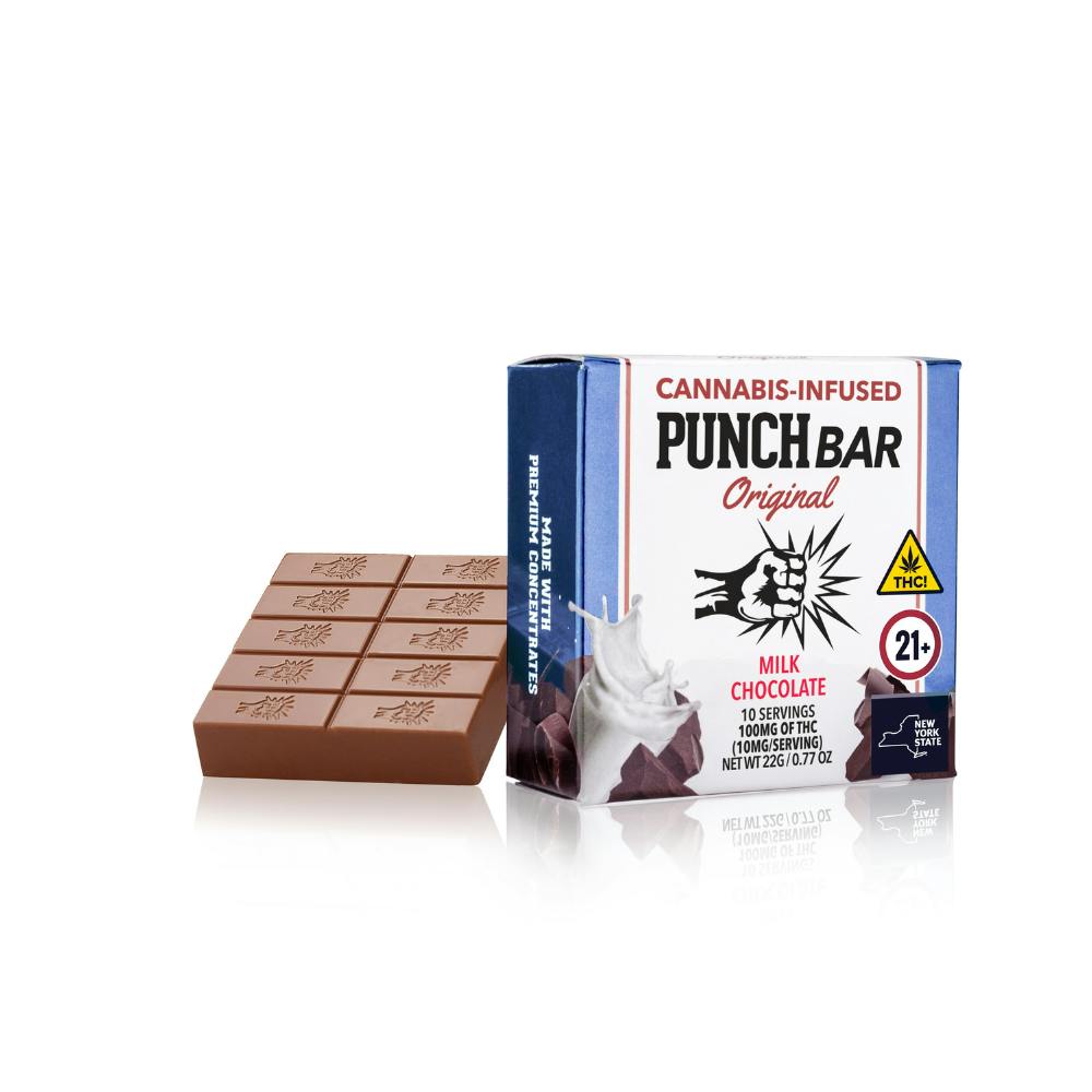 Punch | Milk Chocolate | Hybrid | PunchBar | 100mg | NY