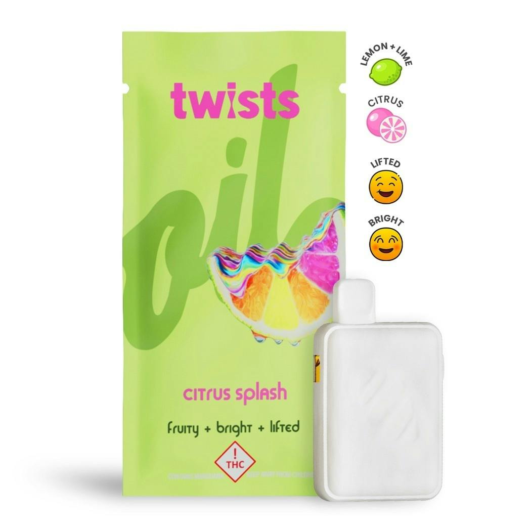 Citrus Splash Flavor - "Twists" AIO 'Tugboat' (1g) - by Oil® by Craft Concentrates
