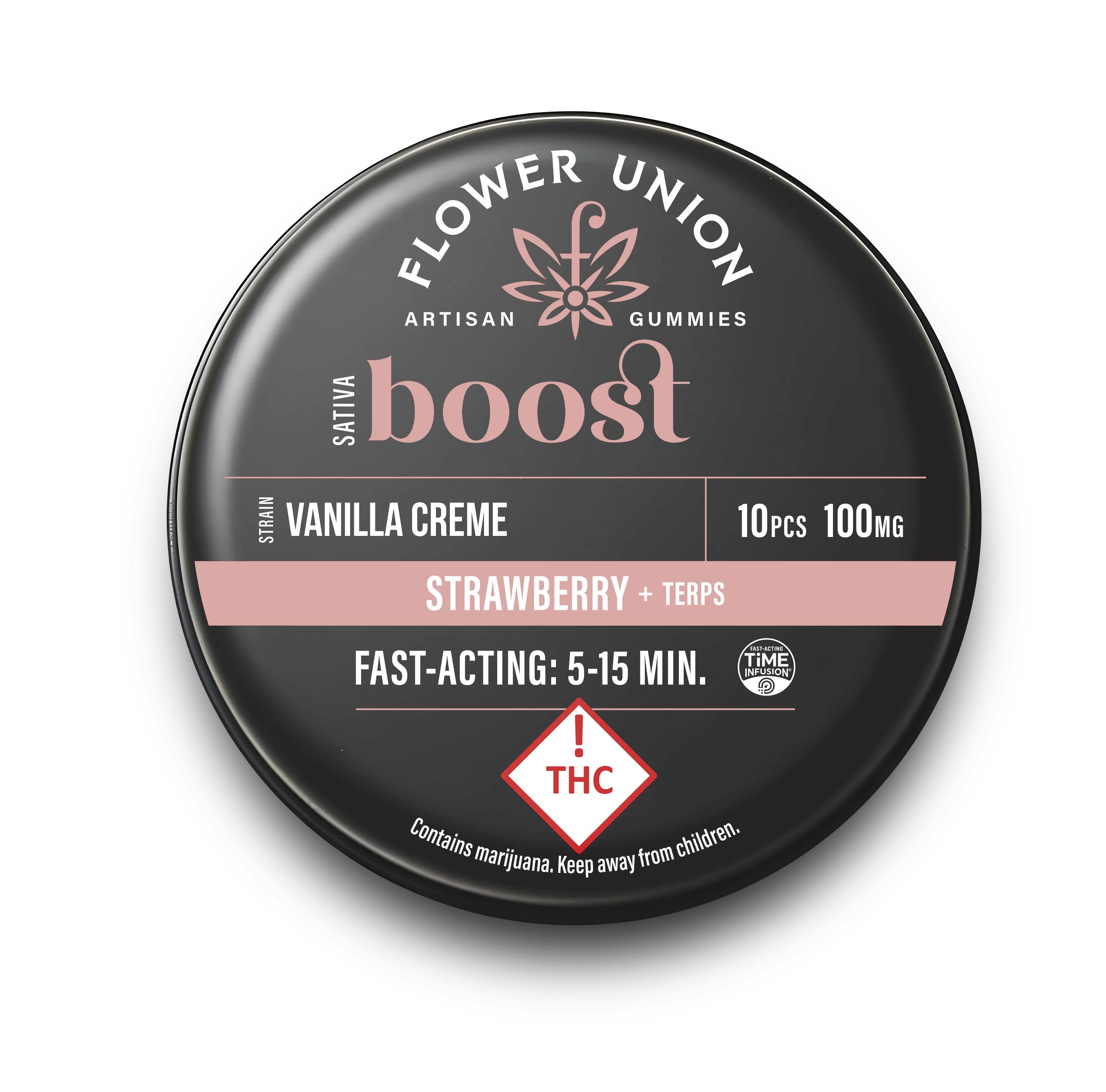 Strawberry Boost Vanilla Creme Nobo