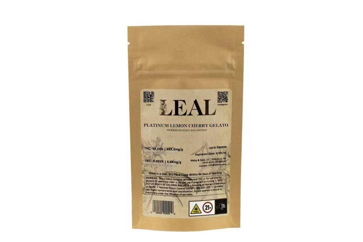 Platinum Lemon Cherry Gelato | Flower | 1oz by Leal
