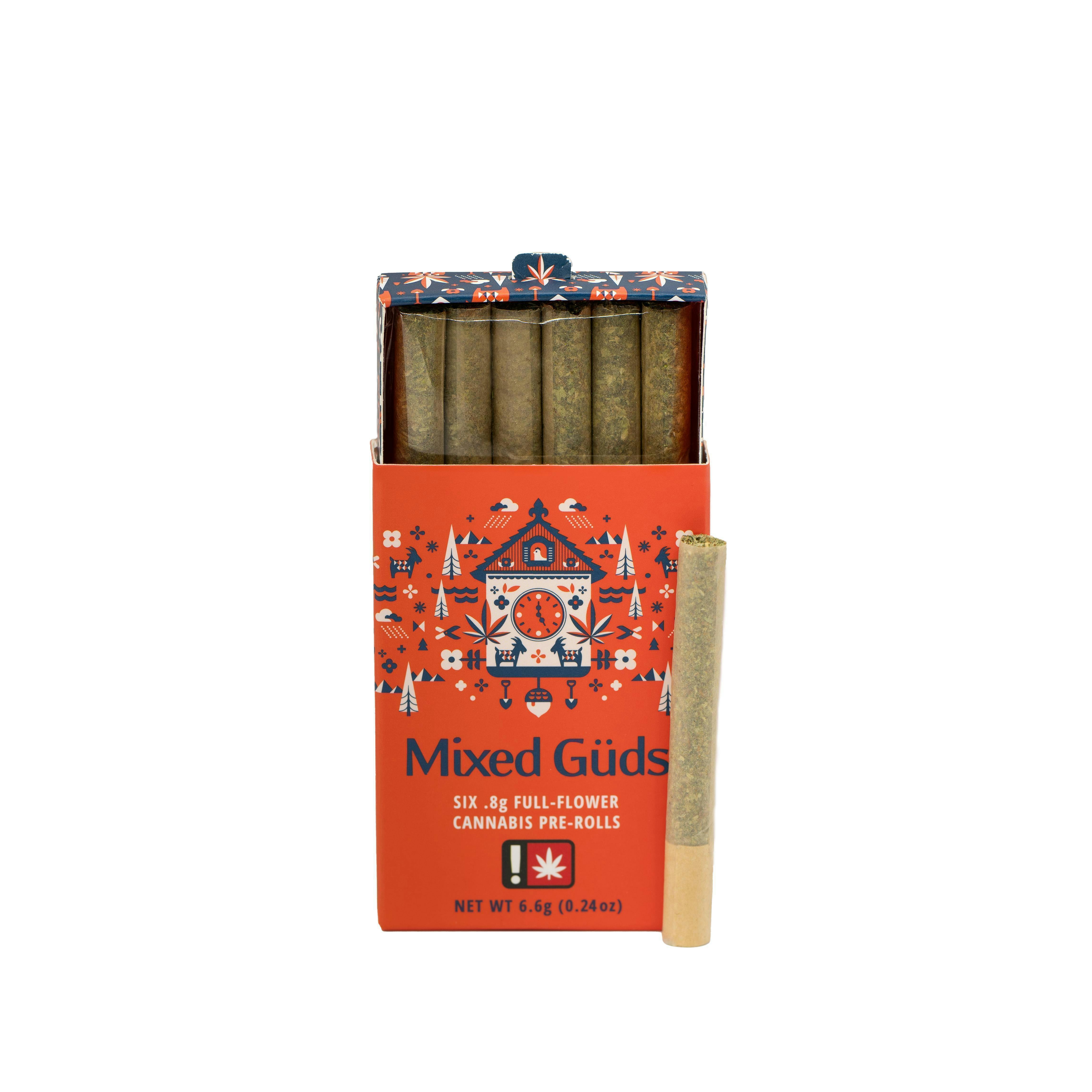 Mixed Gud Straight Roll Pack | GG#4, Dunkin Dandy, White Spur