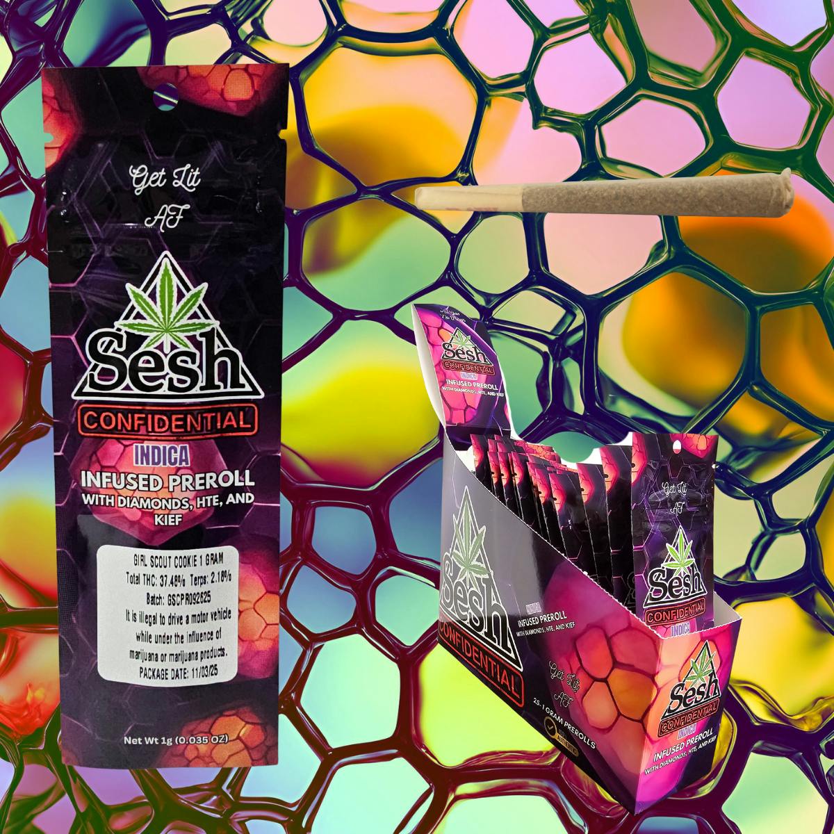 Girl Scout Gookie Infused Preroll