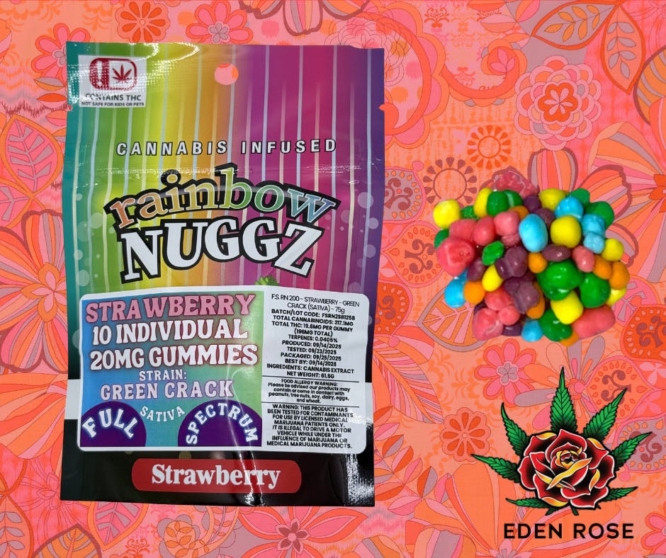 Rainbow Nuggz Full Spectrum Strawberry