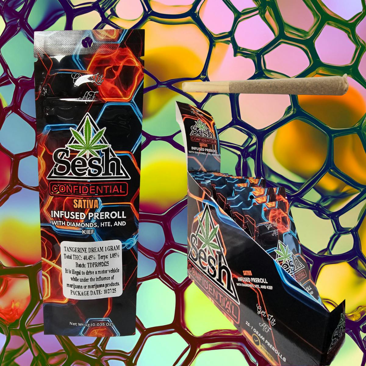 Sesh Tangerine Dream Infused Preroll