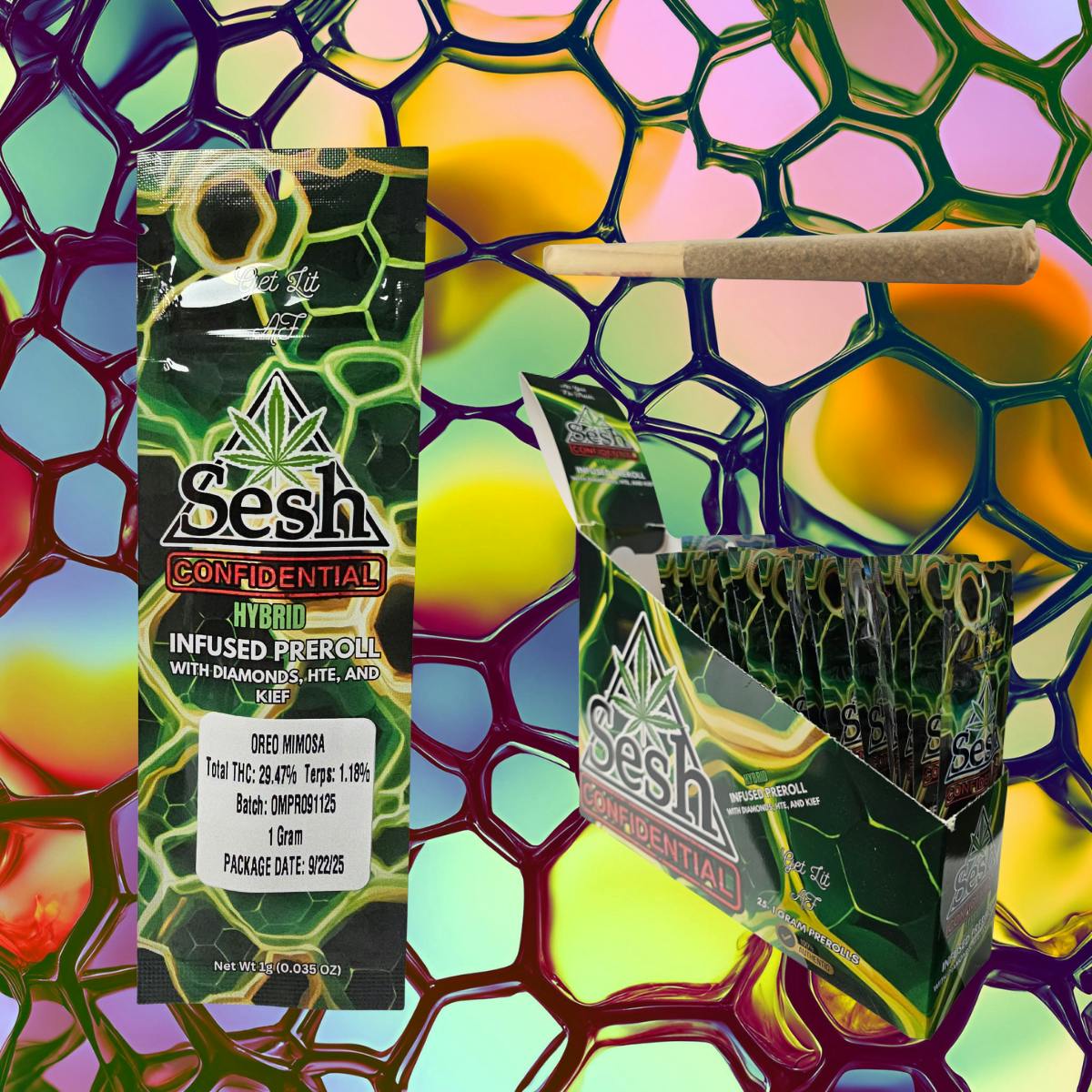Sesh Oreo Mimosa Infused Preroll