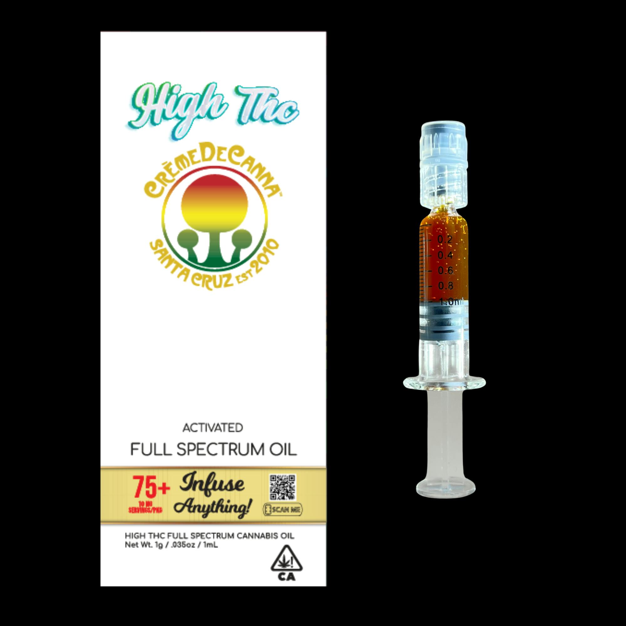Creme De Canna - Full Spectrum Oil (FSO) - High THC - 1g