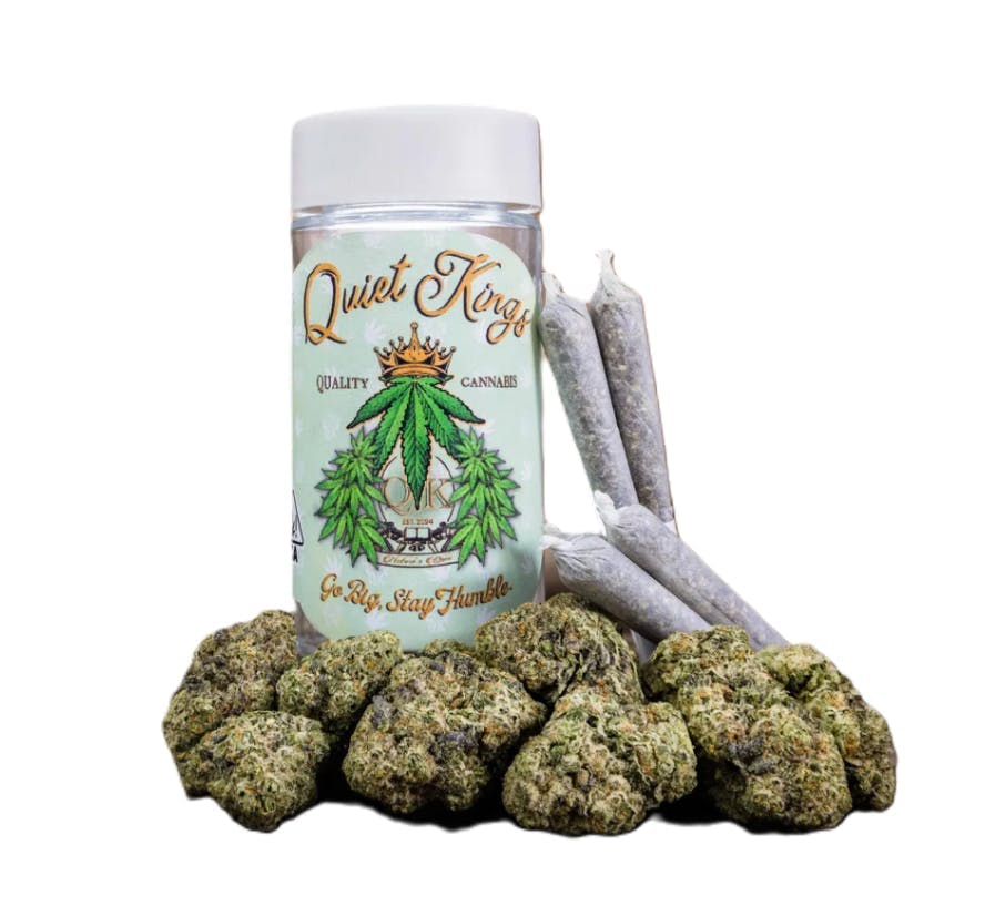 QUIET KINGS-PREROLL MULTIPACK-MIXED LIGHT-GUSH MINTZ-2.5G