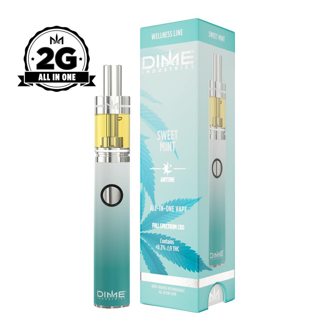 Sweet Mint 2G CBD All in One Device