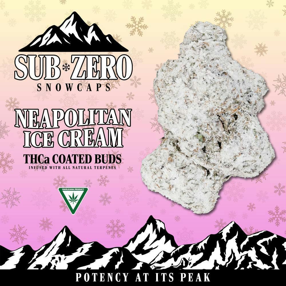 SZ SNOWCAPS | Neapolitan Ice Cream | 1g THCA Flower