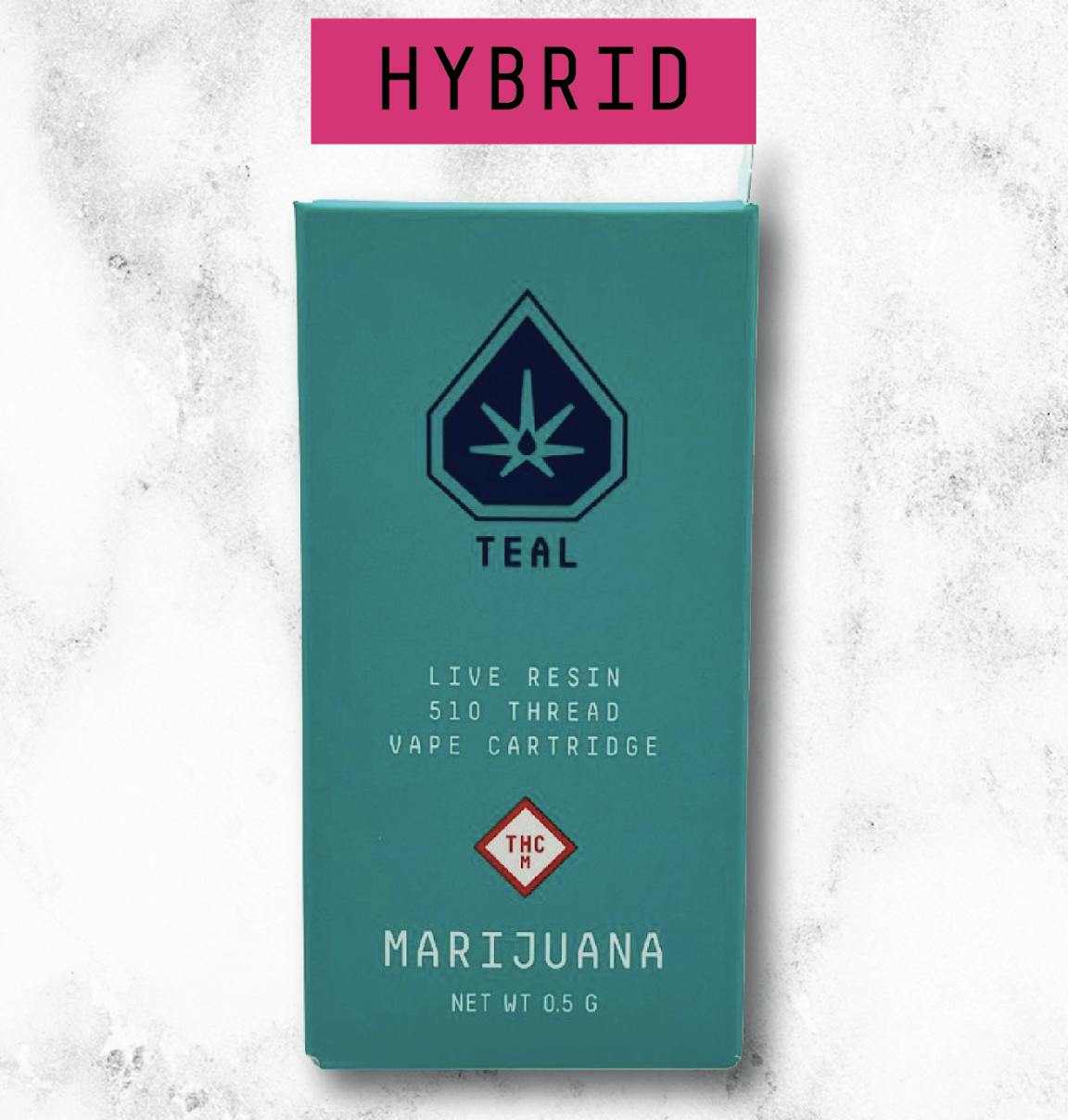 Cadillac Rainbow x Runtz | Live Resin Cartridge | .5G - Teal Labs LLC