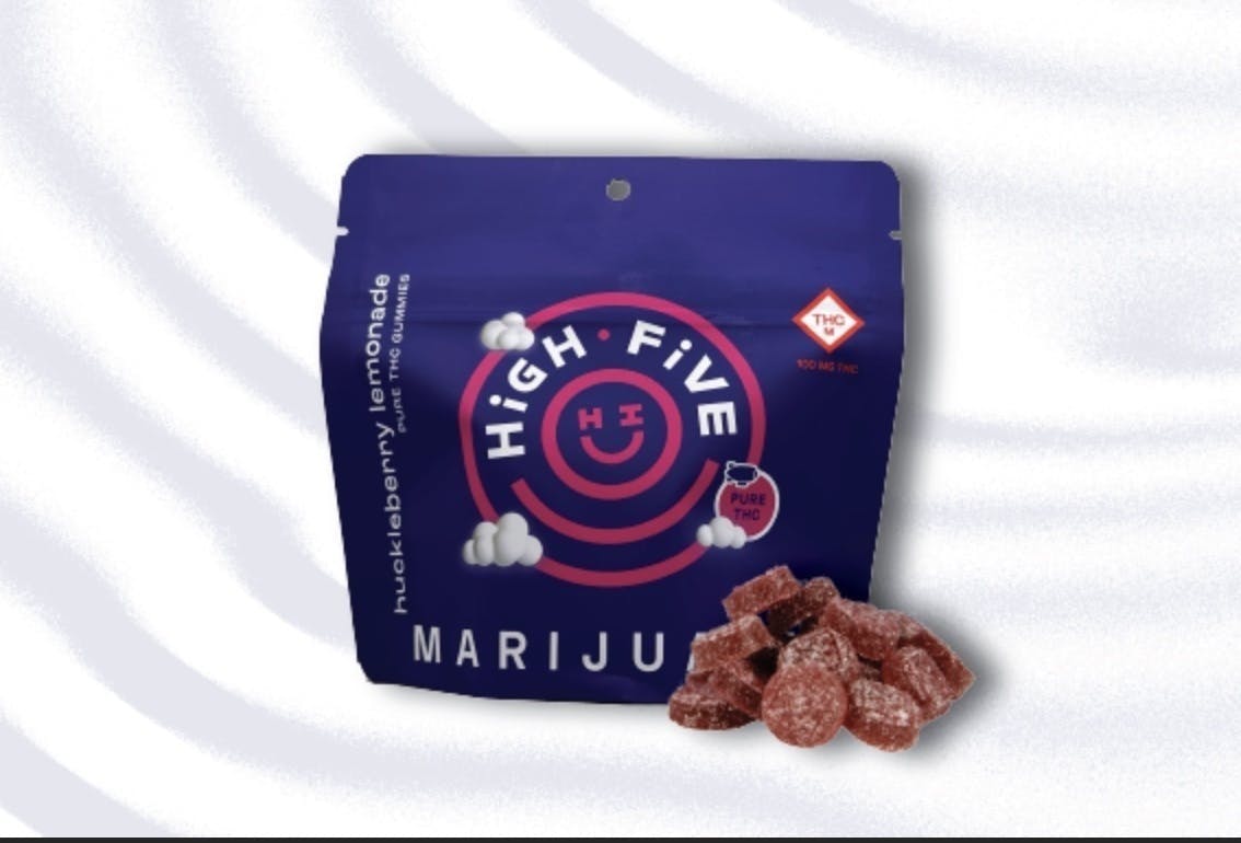 High Five | Huckleberry Lemonade | Gummies | 100mg