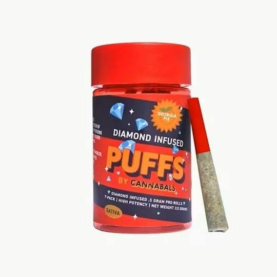 Georgia Pie - Puff Prerolls - 7pk 0.5g by Cannabals