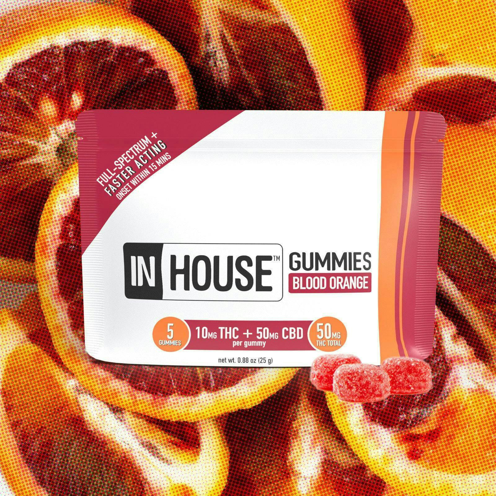 InHouse - Blood Orange 100mg 10ct by InHouse