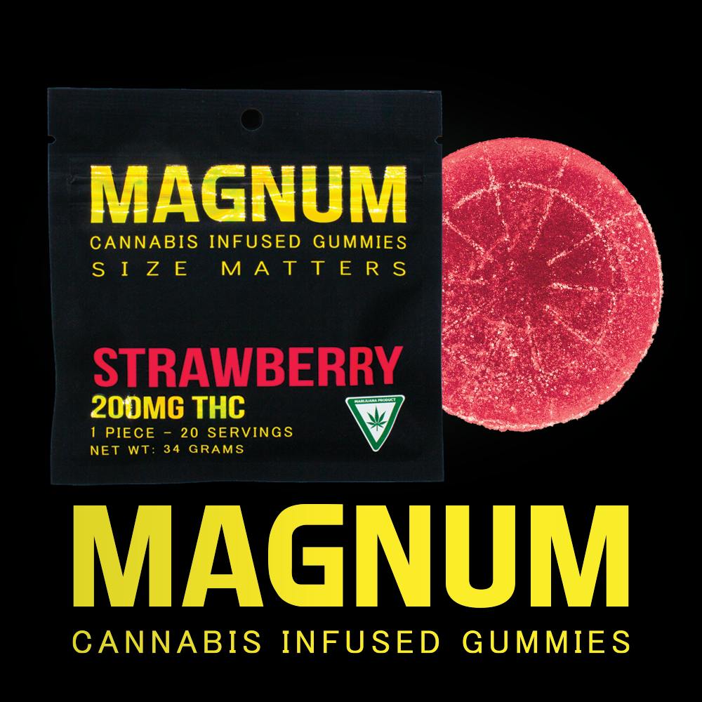 MAGNUM | STRAWBERRY | 200MG by Magnum Edibles