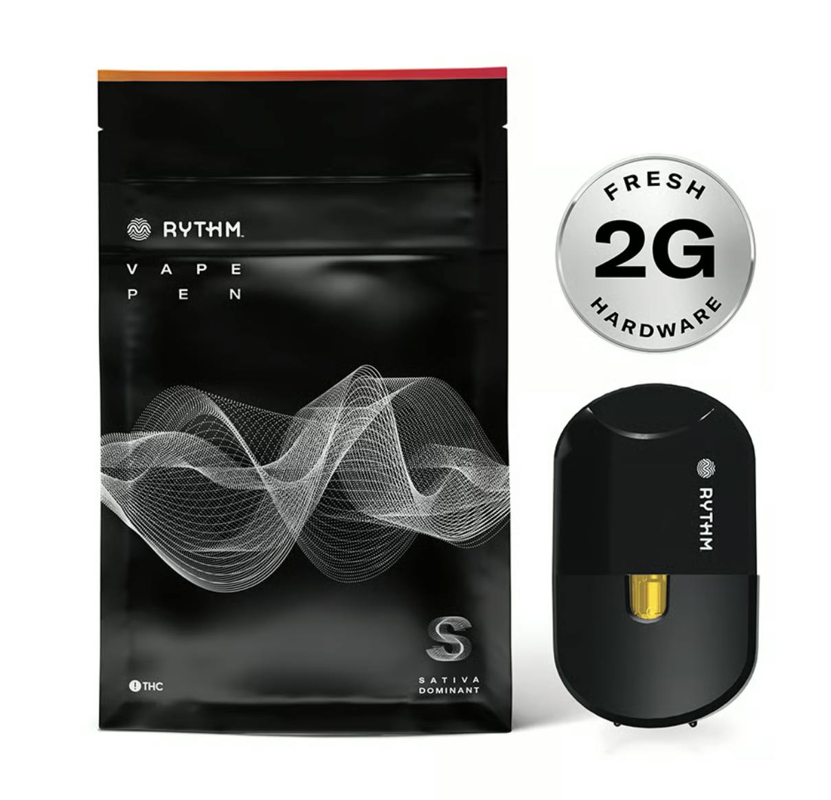 RYTHM Disposable Vape Pen White Durban [2000mg] - RYTHM