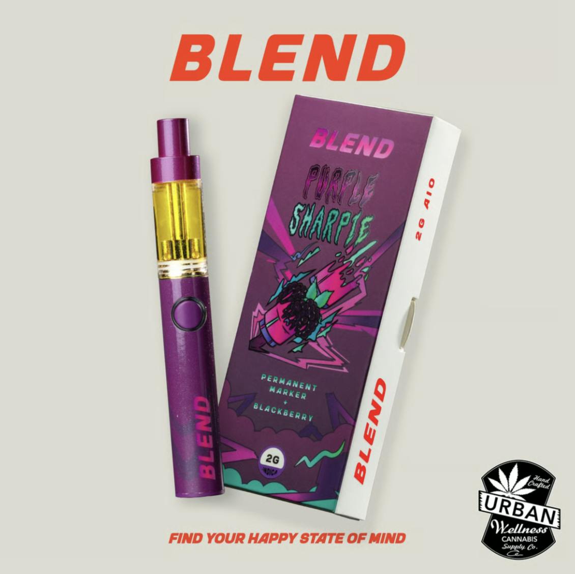 Purple Sharpie Aio Disposable