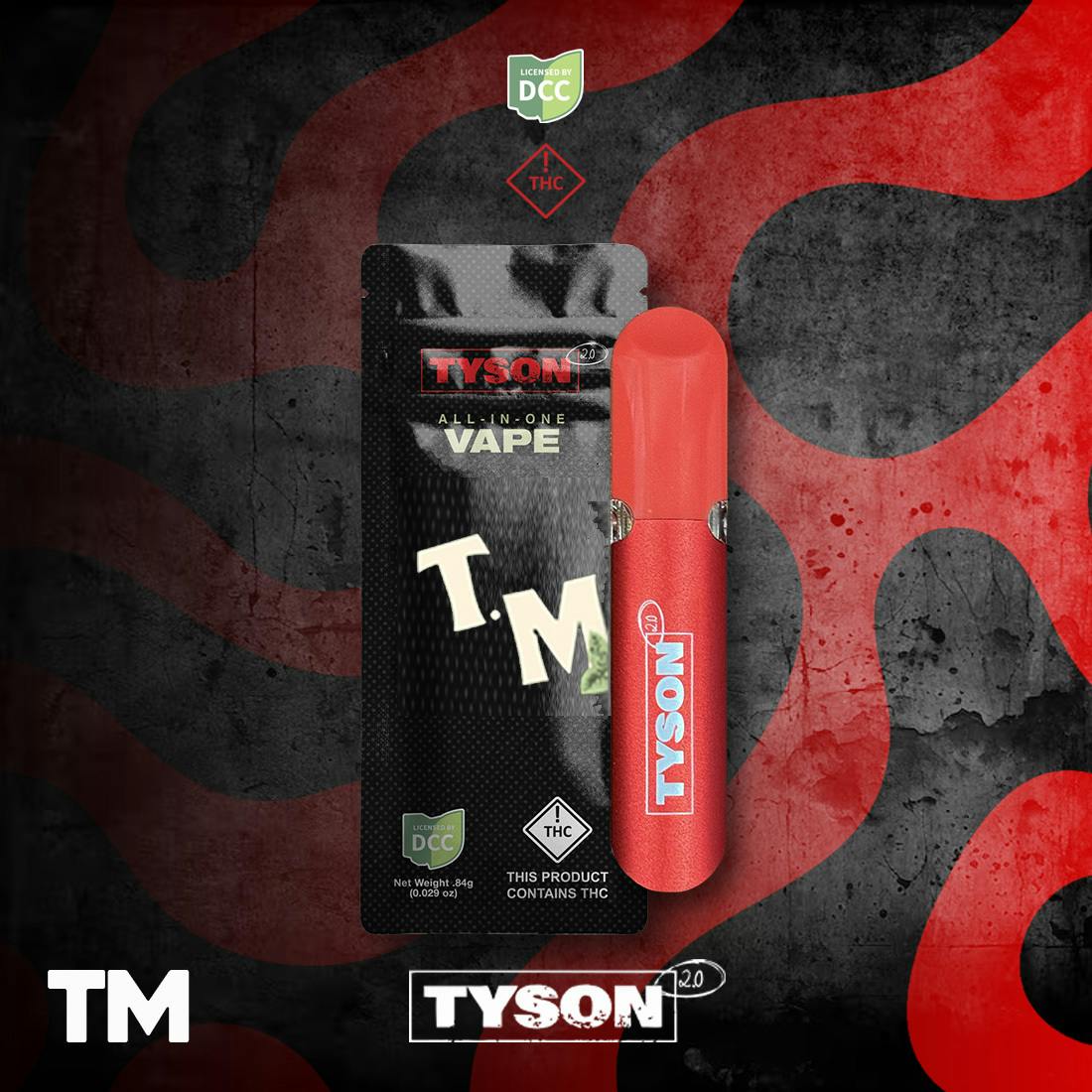 Tyson 2.0 | T.M | AIO (All-In-One) Vape | [1g]