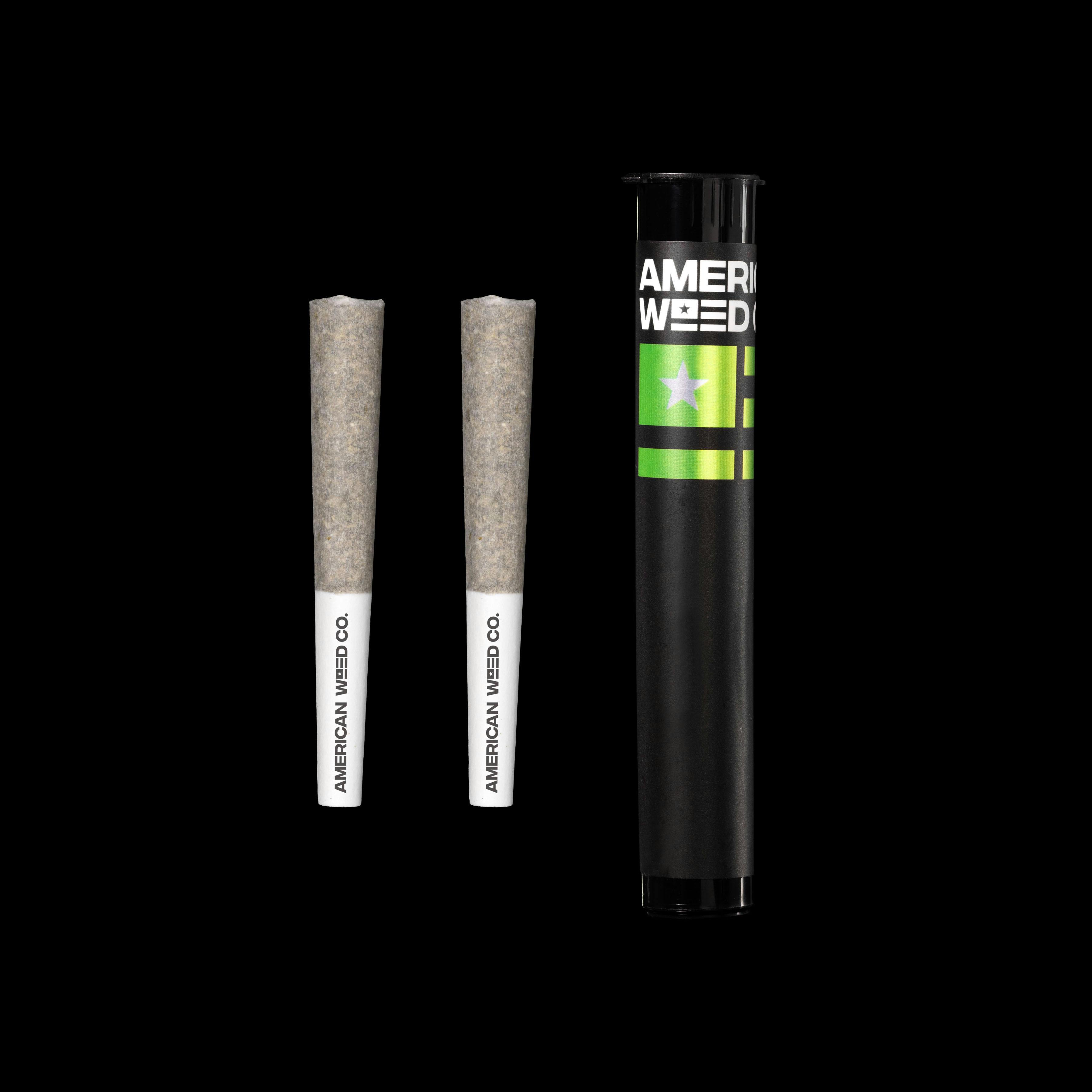 Pineapple Express: Pineapple Express- Infused Sativa Pre-Roll Pack (0.5g x 2)
