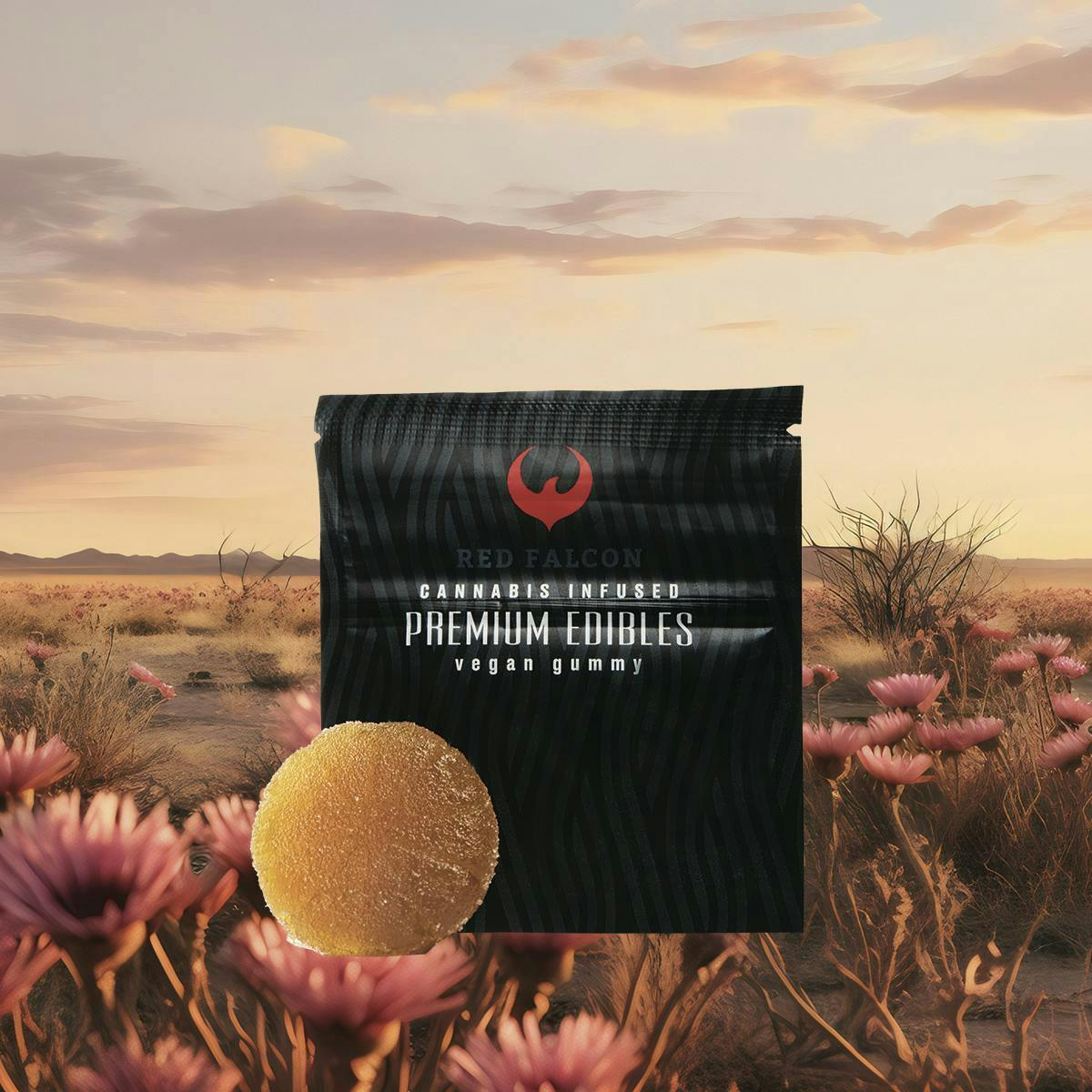 RF | Peach Gummy Coin 1pc | 100mg