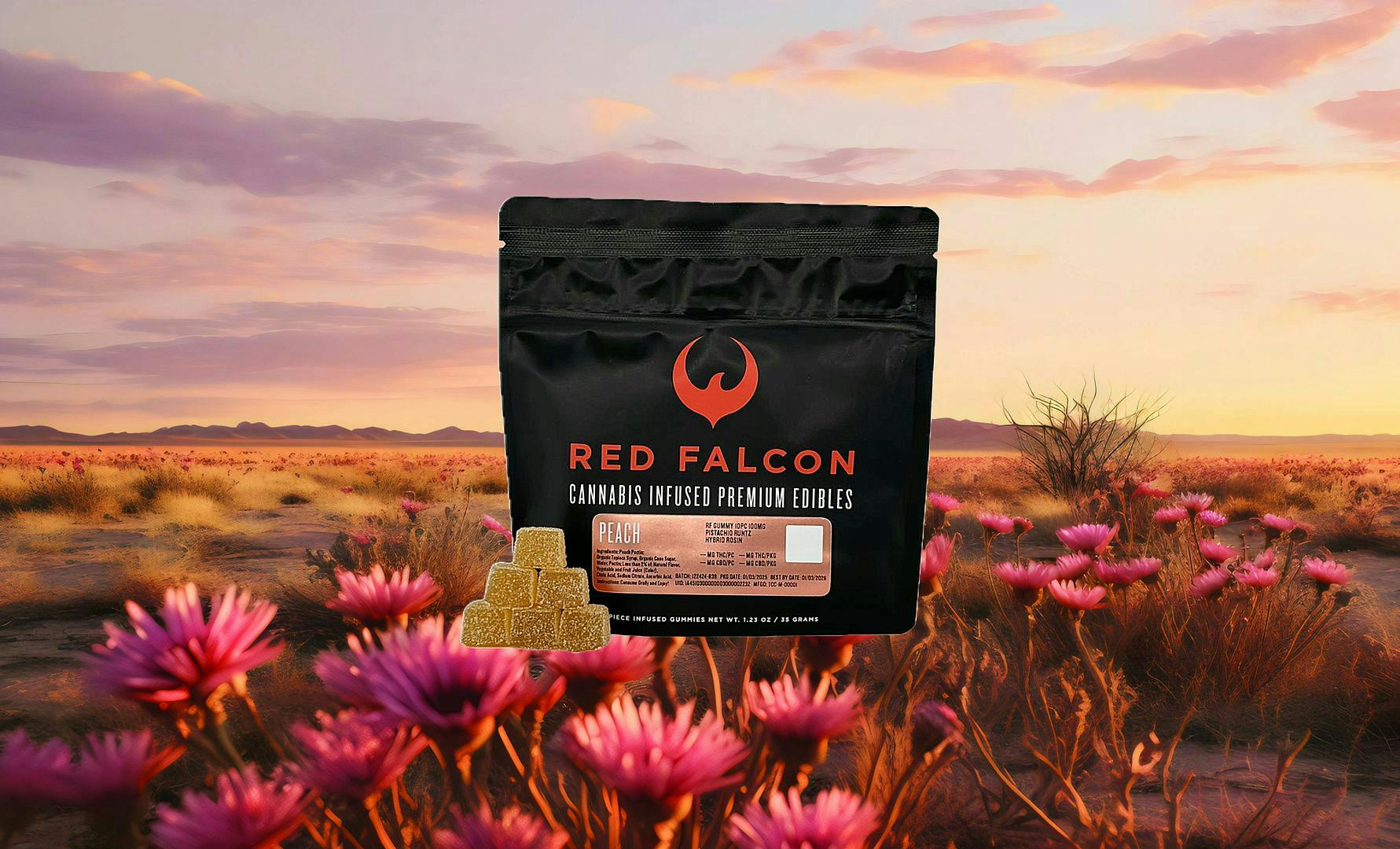 Red Falcon: Peach 10pc