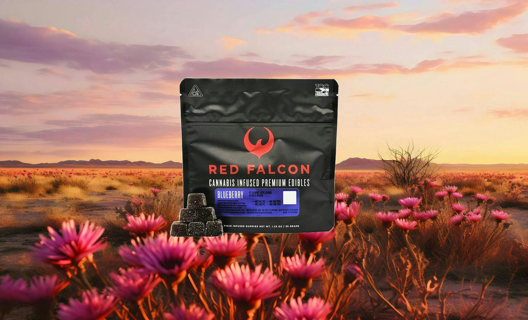 Red Falcon: Blueberry 10pc