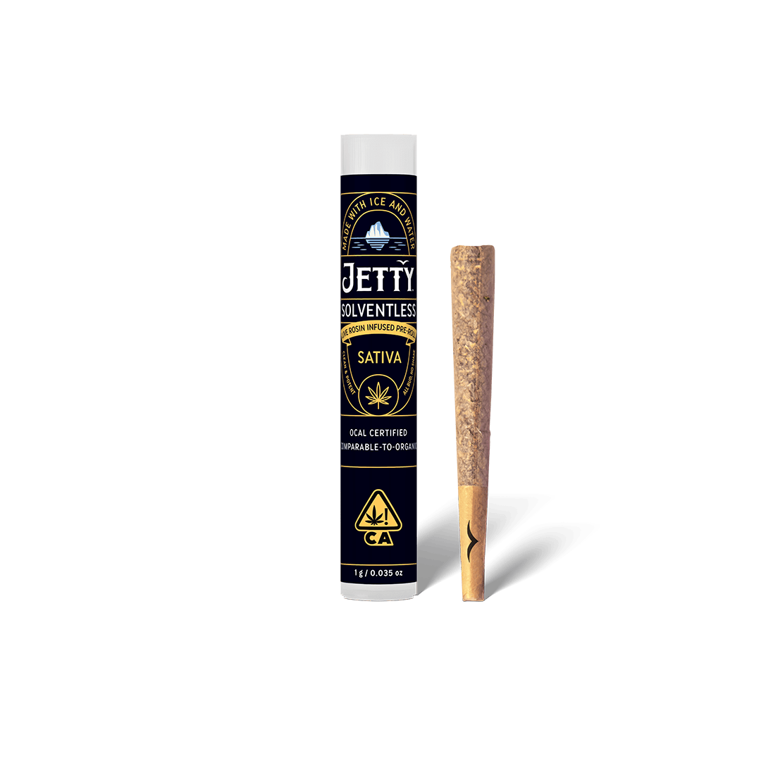 Jetty Pre-Roll OCal Live Rosin Single Tangie Cookie Burger x Strawnana Mac