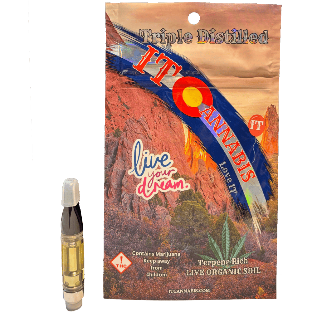 Cannaloupe Haze | 1g Distillate Cart by IT Cannabis