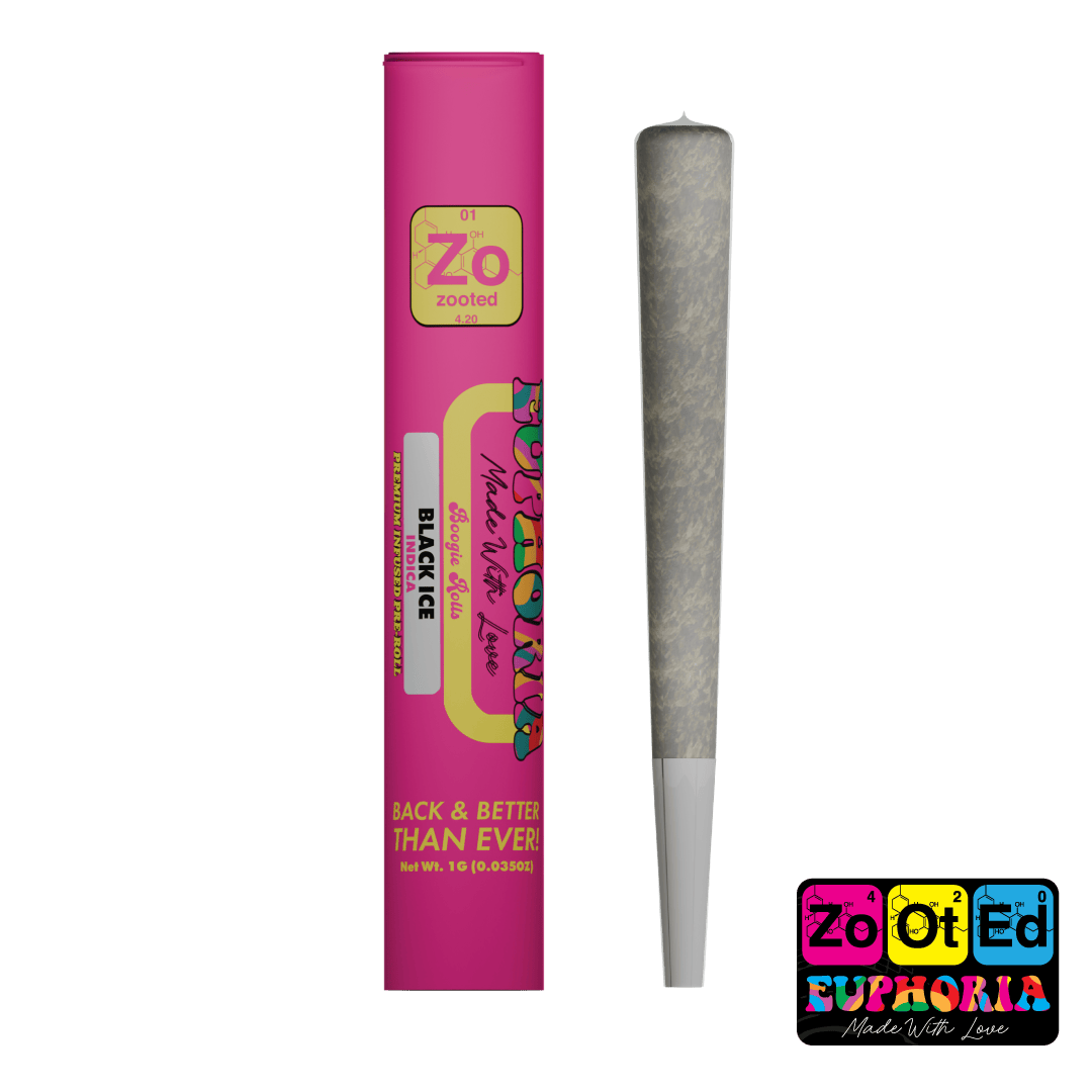Euphoria Boogie Roll | Black Ice | Joint | 1g