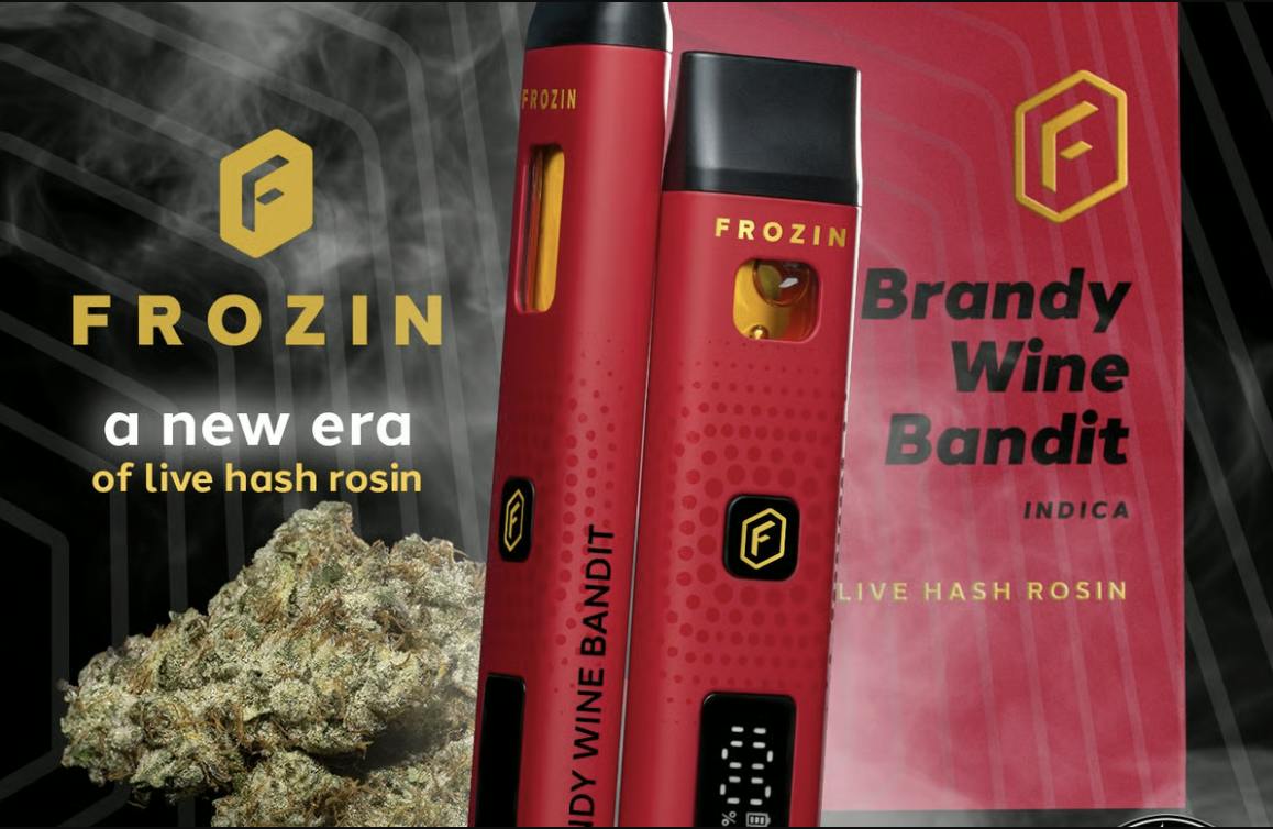 Brandy Wine Bandit - Live Rosin AIO Cart - 1g by Frozin NM