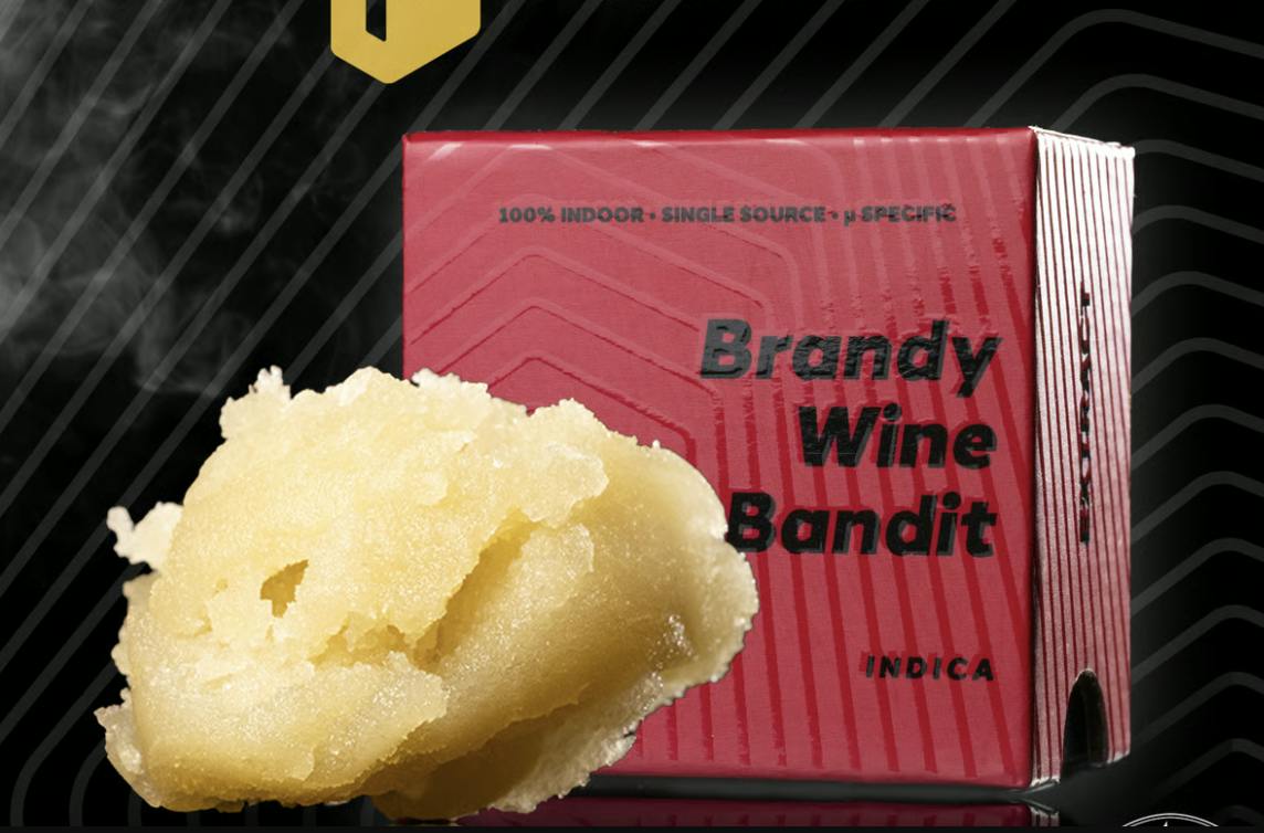 Brandy Wine Bandit - Live Rosin - 90-120u - 2g by Frozin NM