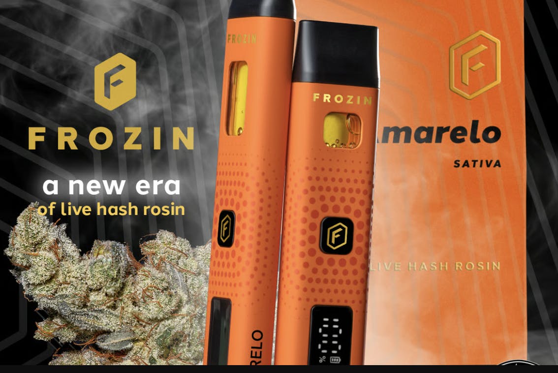 Amarelo Live Rosin Aio Cart