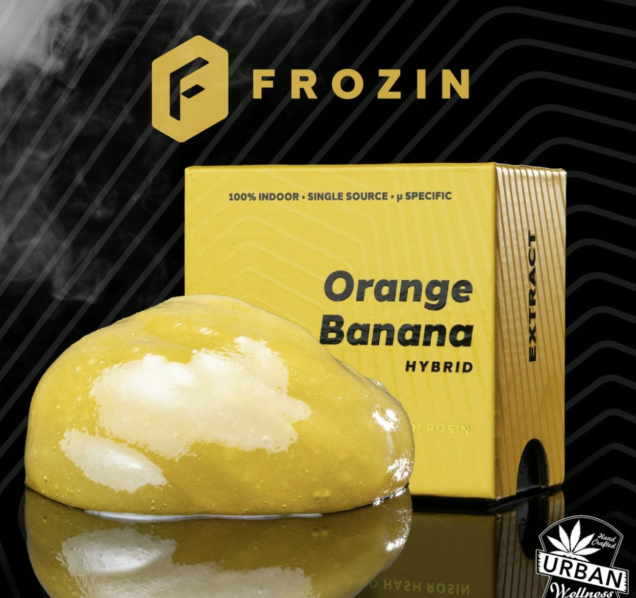 Orange Banana - Live Rosin - 90-120u - 2g