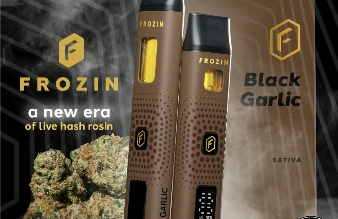 Black Garlic - Live Rosin AIO Cart - 2g by Frozin NM
