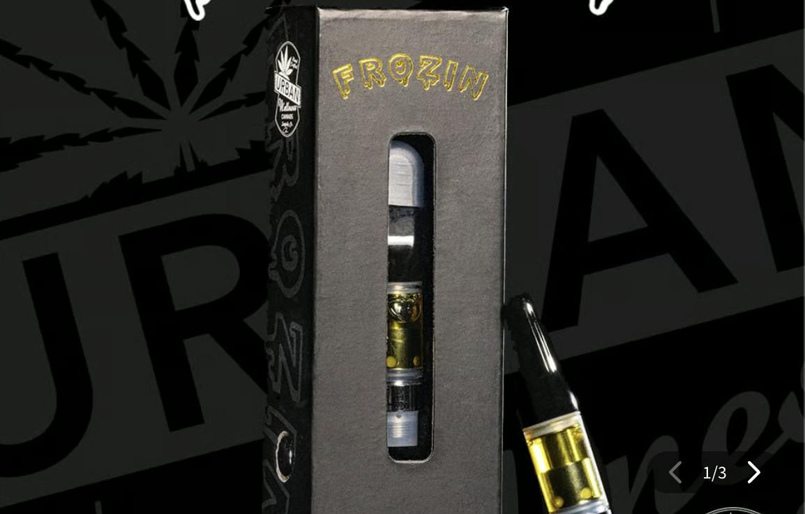 Black Garlic - Live Rosin Cart - .5g by Frozin NM